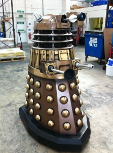 Dalek made using composite materials from Jacobson range of Polyesters and Silicones